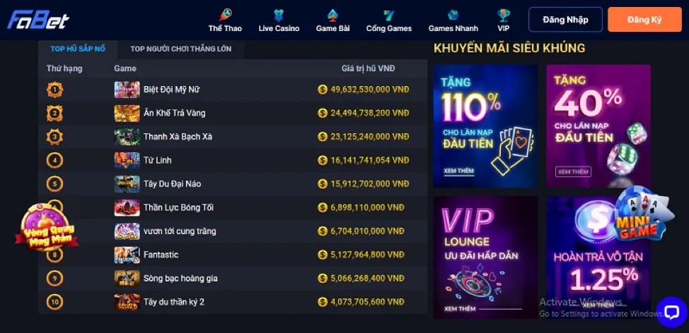 Game slot mới ra mắt trên Win555 APK